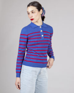 polo picnic azul