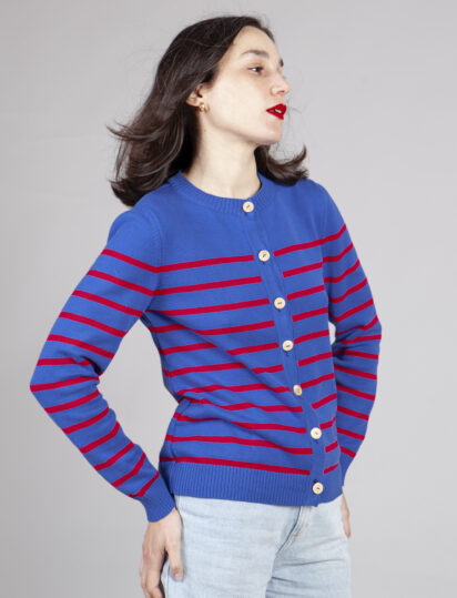 chaqueta picnic azul