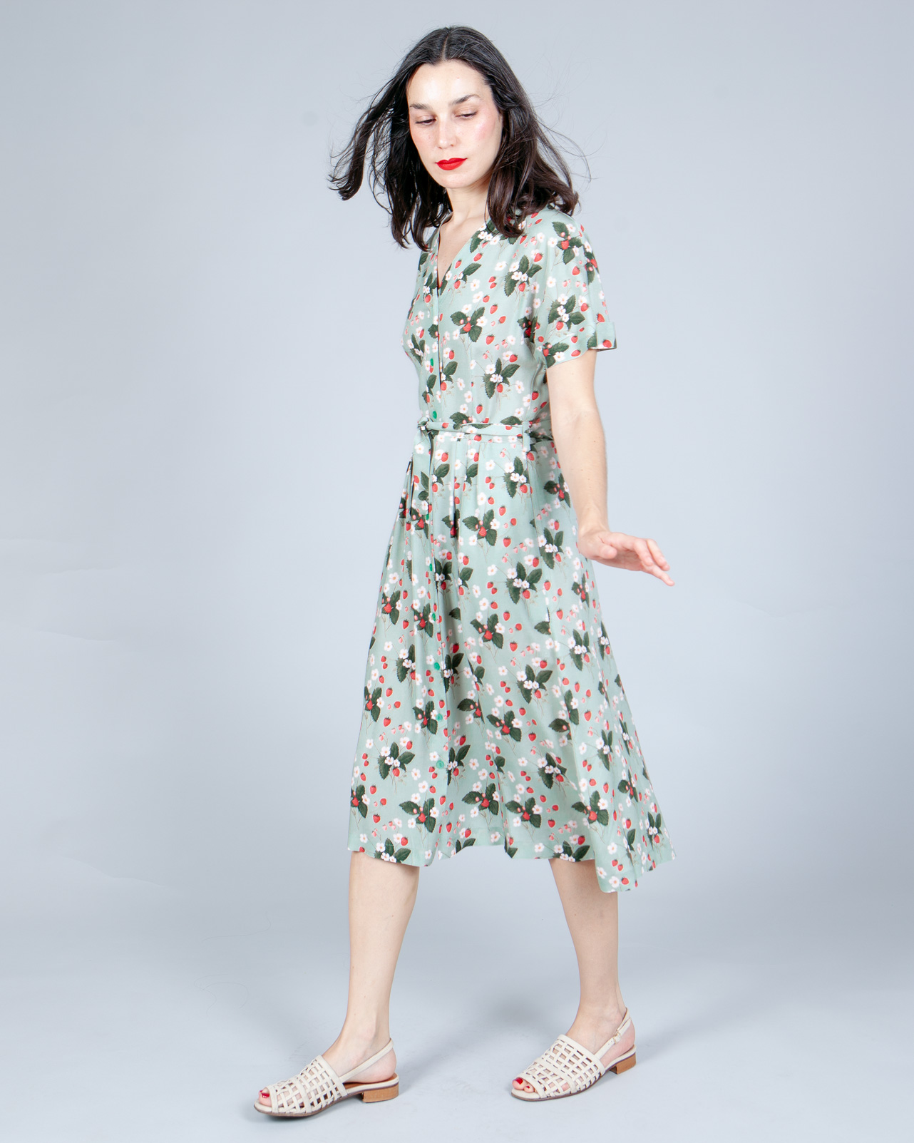 Vestido fresas silvestres - Imagen 4