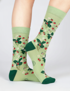 calcetines fresas silvestres