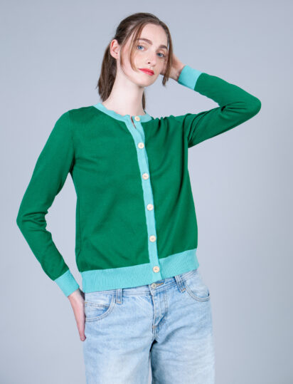 chaqueta blossom verde