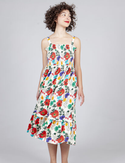 vestido amapola nido